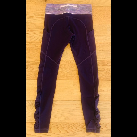 Lululemon Speed Tight Leggings with contrast waistband - Picture 2 of 9